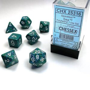 Chessex Dice Sea Set of 7 (25316)