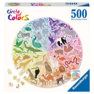 Circle of Colors 500pcs. + Poster: Animals