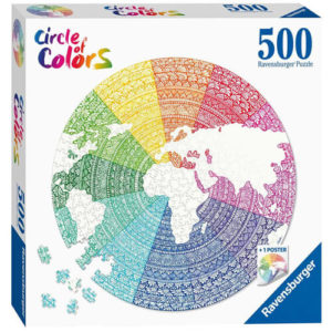 Circle of Colors 500pcs. + Poster: Mandala