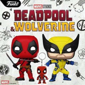 Funko Pop! Marvel: Deadpool #1362 + Wolverine #1363 (GIFT Deadpool Keychain)