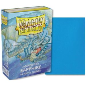 Dragon Shield Japanese Size Matte Sleeves Sapphire (60)