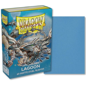 Dragon Shield Japanese Sized Card Sleeves – Lagoon Matte Dual (60)