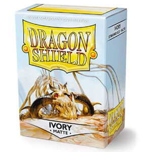 Dragon Shield Standard Matte Sleeves Ivory (100)