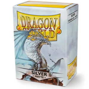 Dragon Shield Standard Matte Sleeves Silver (100)