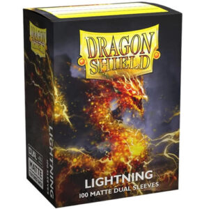 Dragon Shield Standard Size Sleeves Lightning Mate Dual (100)