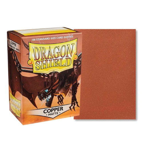 Dragon Shield Standard Matte Sleeves Copper (100)