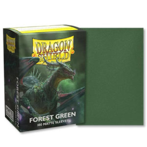 Dragon Shield Standard Size Sleeves Forest Green Matte (100)