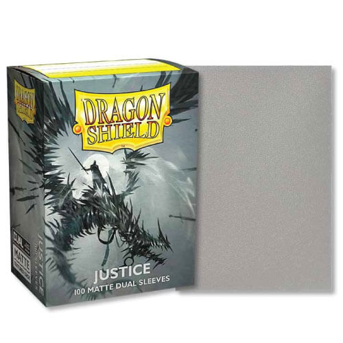 Dragon Shield Standard Size Sleeves Justice Mate Dual (100) Dragon Shield Standard Size Sleeves Justice Mate Dual (100)