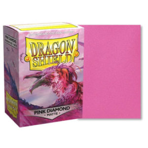 Dragon Shield Standard Size Sleeves Pink Diamond Matte (100)