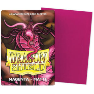 Dragon Shield Japanese Size Matte Sleeves Magenta (60)