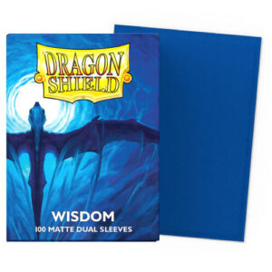 Dragon Shield Standard Dual Matte Sleeves – Wisdom (100)