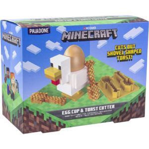 Minecraft Chicken Egg Cup and Toast Cutte