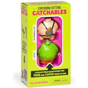 Exploding Kittens: Catchables 2-Pack #2 (Cat-wearing-a-cat & Catcus)