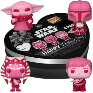 Funko Pop! Star Wars Valentines S2 – Grogu with Cookies #493 Bobble-Head