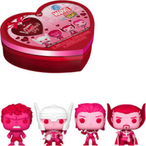 Funko 4-Pack Pocket Pop! Marvel Classic – Happy Valentine’s Day Box