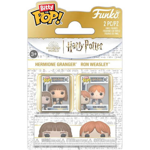Funko Bitty Pop! 2-pack Harry Potter – Ron & Hermione