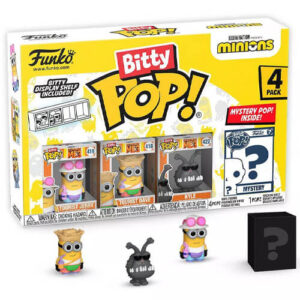 Funko Bitty Pop! 4-Pack Minions – Tourist Jerry