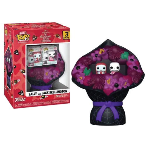 Funko Bitty Pop! Bouquet Disney: The Nightmare Before Christmas – Sally and Jack Skellington