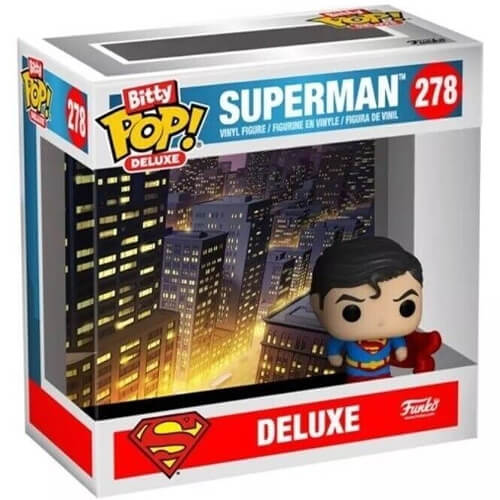 Funko Bitty Pop! Deluxe: DC – Superman #278 Vinyl Figure