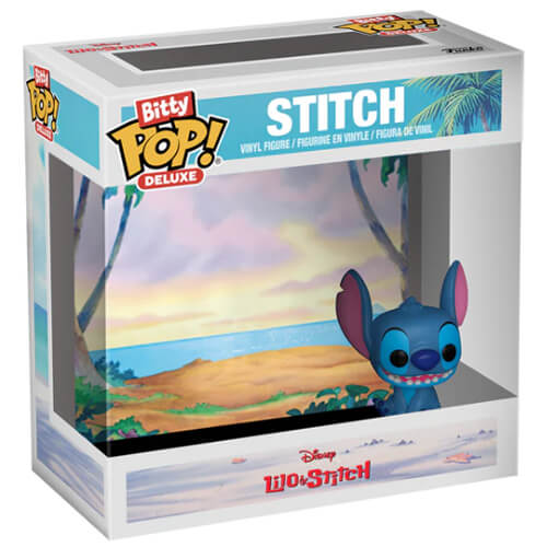 Funko Bitty Pop! Deluxe: Disney Lilo & Stitch – Stitch (Beach) Vinyl Figure