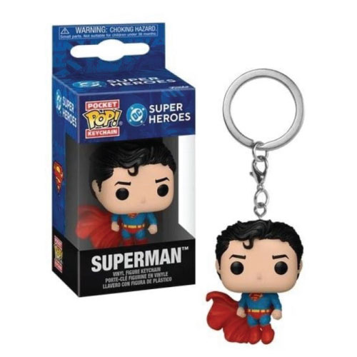 Funko Pocket Pop!: DC Super Heroes – Superman Keychain