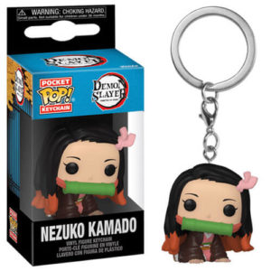 Funko Pocket Pop!: Demon Slayer: Kimetsu no Yaiba – Nezuko Kamado Vinyl Figure Keychain