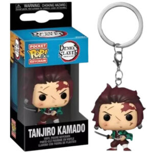 Funko Pocket Pop! Demon Slayer – Tanjiro Kamado (Bloody) Vinyl Figure Keychain