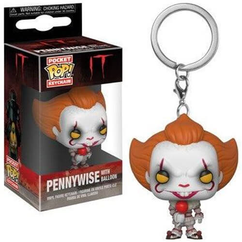 Funko Pocket Pop! It-Pennywise With Balloon Keychain