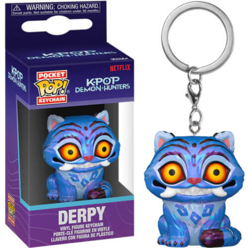 Funko Pocket Pop! K-Pop Demon Hunters – Derpy Vinyl Figure Keychain