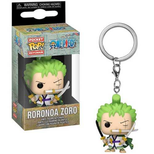 Funko Pocket Pop! One Piece – Roronoa Zoro Vinyl Figure Keychain Funko Pocket Pop! One Piece – Roronoa Zoro Vinyl Figure Keychain