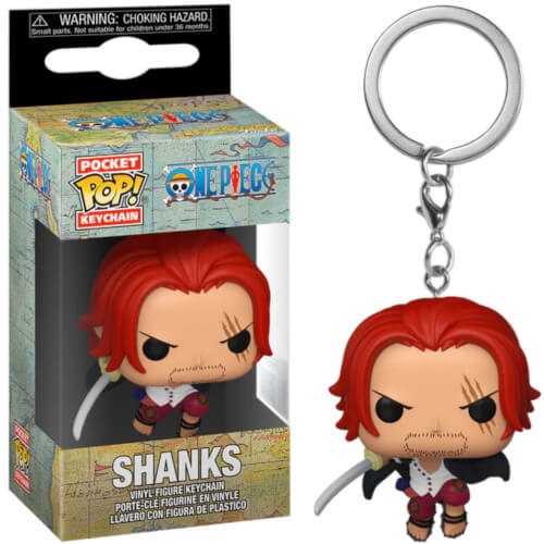 Funko Pocket Pop! One Piece – Shanks Vinyl Figure Keychain