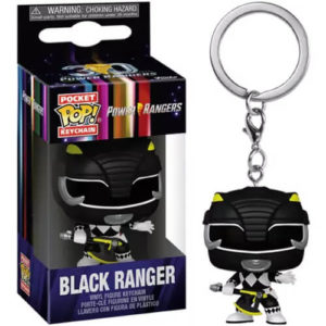 Funko Pocket Pop! Power Rangers – Black Ranger Vinyl Figure Keychain