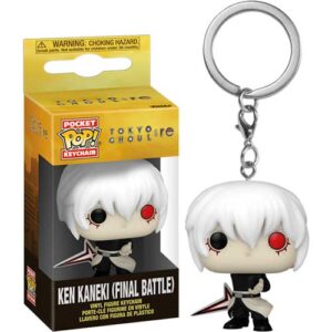 Funko Pocket Pop! Tokyo Ghoul Re – Ken Kaneki (Final Battle) Vinyl Figure Keychain