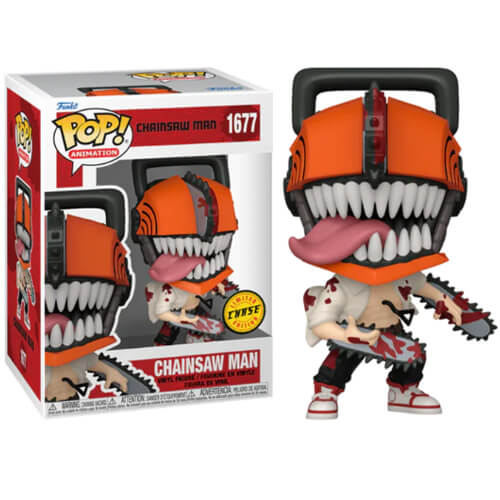 Funko Pop Chainsaw Man-Chainsaw Man #1677 CHASE