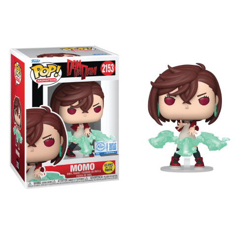 Funko Pop! Animation: Dan Da Dan – Momo (Glows in The Dark) (Special Edition) #2153