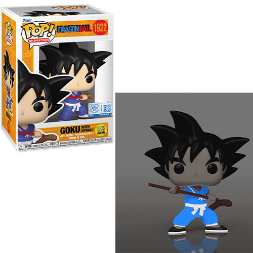 Funko Pop Dragon Ball-Goku Nyoibou Glows in the Dark Special Edition #1922