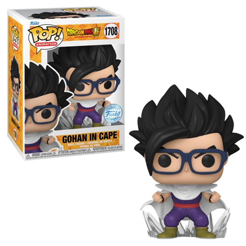 Funko Pop! Dragon Ball Super Super Hero – Super Saiyan Gohan in Cape (Special Edition) #1708
