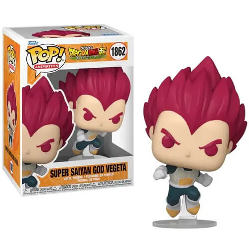 Funko Pop! Animation: Dragon Ball Super – Super Saiyan God Vegeta #1862