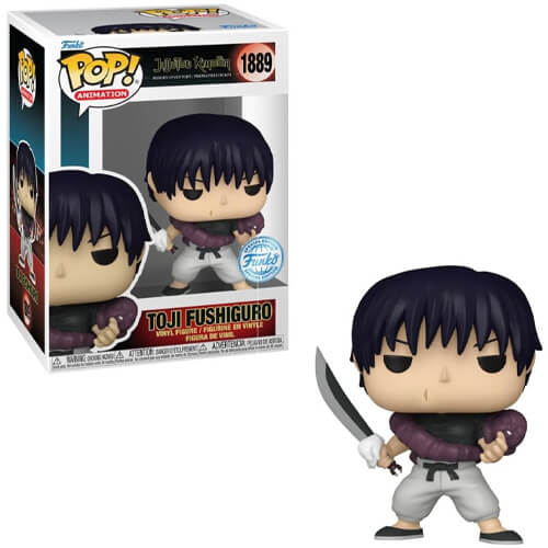 Funko Pop Jujutsu Kaisen-Toji Fushiguro Special Edition #1889 Funko Pop Jujutsu Kaisen-Toji Fushiguro Special Edition #1889