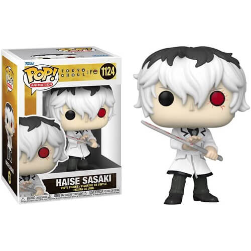 Funko Pop! Tokyo Ghoul Re – Haise Sasaki (In White Outfit) #1124 Funko Pop! Tokyo Ghoul Re – Haise Sasaki (In White Outfit) #1124