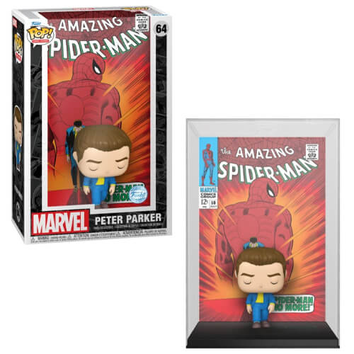 Funko Pop! Comic Covers Marvel: The Amazing Spider-Man – Peter Parker (Special Edition) #64