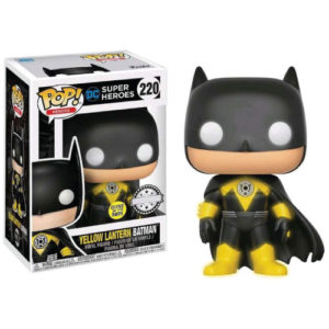 Фигура Funko POP! DC: Yellow Lantern Batman Metallic Glow in the Dark