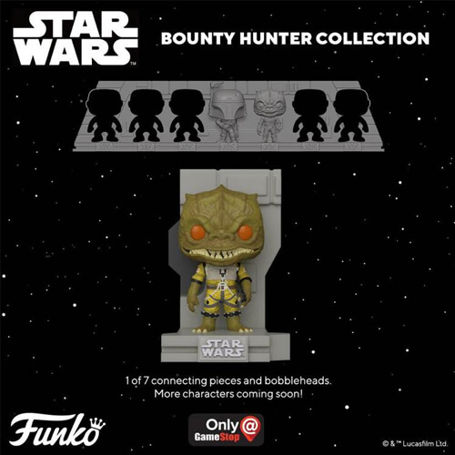 Funko POP! Deluxe: Star Wars Bounty Hunters Collection – Bossk (Special Edition) #437