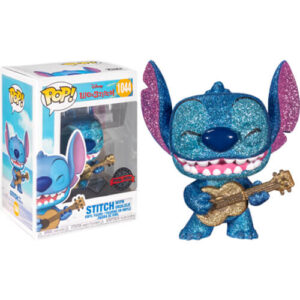 Funko POP! Lilo & Stitch – Stitch with Ukelele (Diamond Collection) (Special Edition) #1044