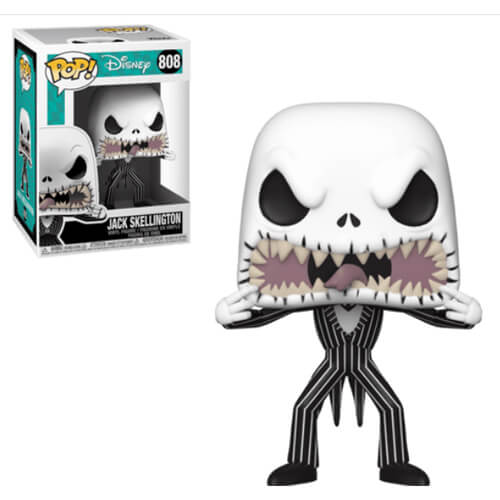 Funko Pop! Disney: Nightmare Before Christmas – Jack Skellington (Scary Face) #808