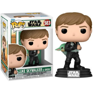 Funko Pop! Star Wars: Book of Boba Fett – Luke Skywalker & Grogu (TRNG) #583