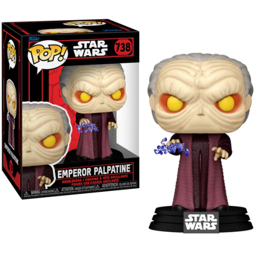 Funko Pop! Star Wars: Dark Side – Emperor Palpatine #738 Bobble-Head