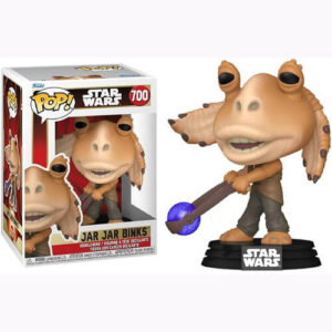 Funko Pop! Star Wars EP1 The Phantom Menace Anniversary – Jar Jar Binks with Booma Balls #700 Bobble-Head