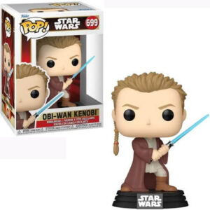 Funko Pop! Star Wars EP1 The Phantom Menace Anniversary – Obi-Wan Kenobi (Young) #699 Bobble-Head