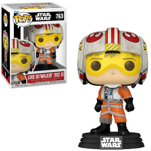 Funko Pop! Disney: Star Wars – Luke Skywalker (Red 5) #763 Bobble-Head